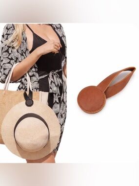 Clip to Attach Hats to Beach Tote